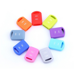 2 Buttons Silicone Car Key Cover for Vauxhall Opel