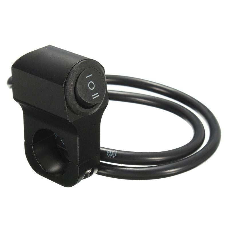 Motorcycle Handle Modified Headlight Switch LED Spotlight Power Off Switch