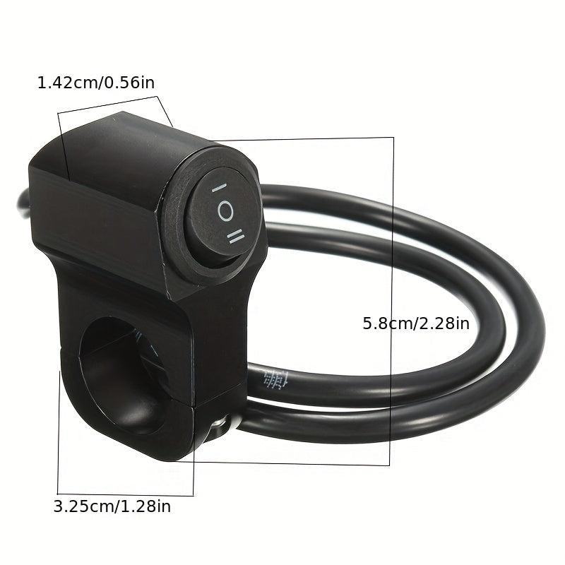 Motorcycle Handle Modified Headlight Switch LED Spotlight Power Off Switch