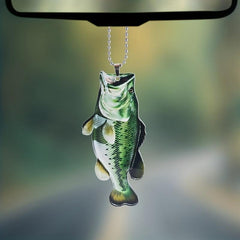 Colorful Fish Keychain and Bag Pendant for Car Interior