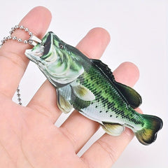 Colorful Fish Keychain and Bag Pendant for Car Interior
