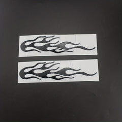 Universal 3D Flame Reflective Stickers for Car Motorcycle Scooter Chopper