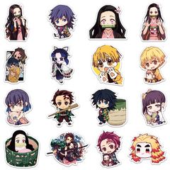50pcs Ghost Slayer Blade Anime Stickers for Laptop PC Mobile Phones
