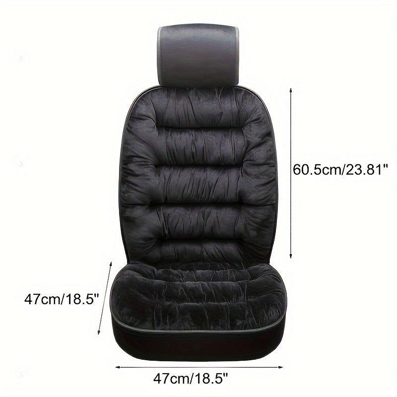 Plush Single Sheet Car Cushion Full Warm Winter Interior Accessory
