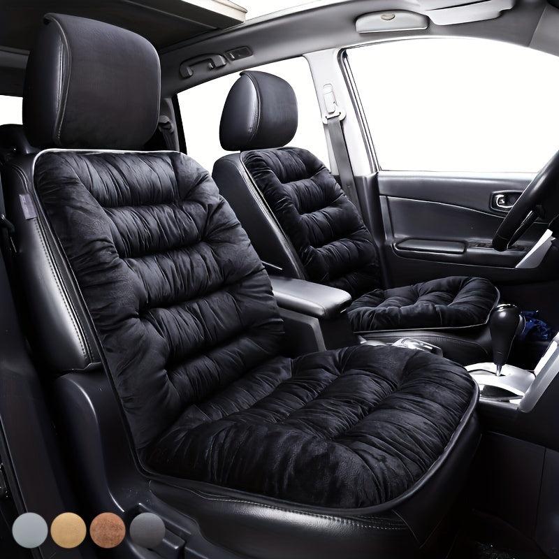 Plush Single Sheet Car Cushion Full Warm Winter Interior Accessory