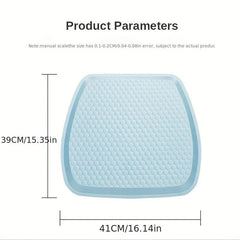 Car Seat Cushion Honeycomb Pad Gel Cooling Summer Cover Interior Accessories