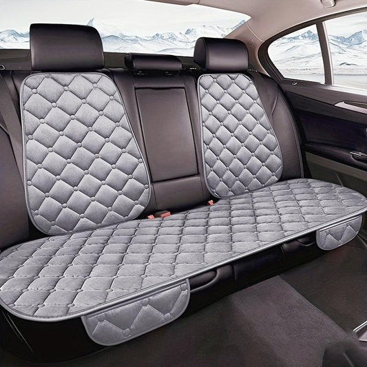 Plush Car Seat Cover Rear Cushion Breathable Protector Mat Pad Universal