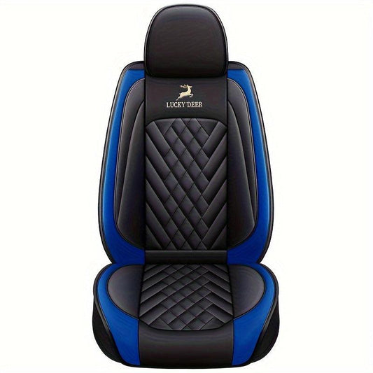 1pc Universal Car Seat Cover PU Leather Protect Cushion Auto Front Chairs