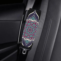 Bohemian Style Car Seat Belt Covers Soft Shoulder Pad Protector