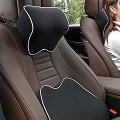 Car Neck Pillow Headrest Cushion Support Washable Travel Pillow