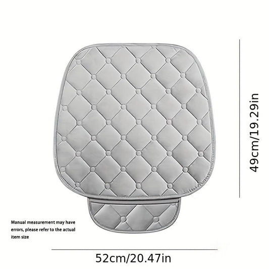 Memory Foam Car Seat Cushion with Storage Bag - Gray