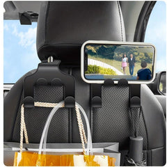 4 Pcs Auto Seat Headrest Hook Car Storage Hanger Organizer Holder