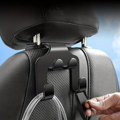 4 Pcs Auto Seat Headrest Hook Car Storage Hanger Organizer Holder