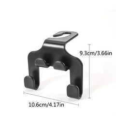 4 Pcs Auto Seat Headrest Hook Car Storage Hanger Organizer Holder