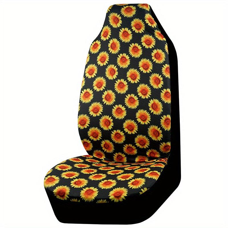 Sunflower Pattern Car Seat Cover u2013 Brighten Your Interior