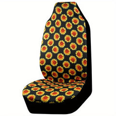 Sunflower Pattern Car Seat Cover u2013 Brighten Your Interior