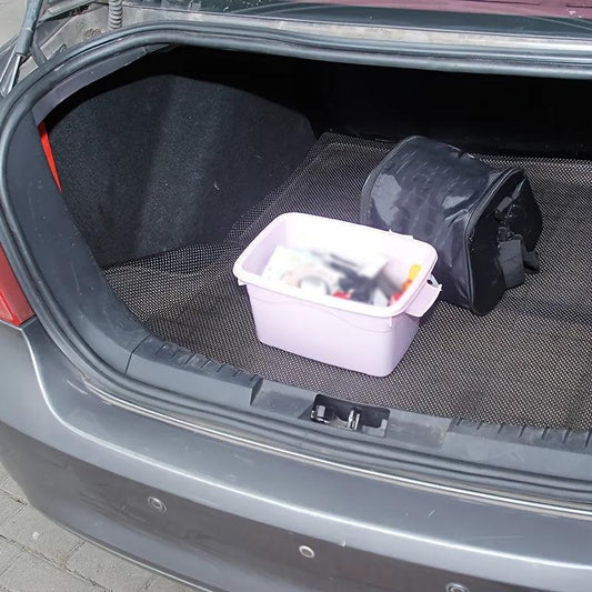 1pc 150x50cm Car Trunk Mat PVC Rubber Anti slip Mat Home Protection