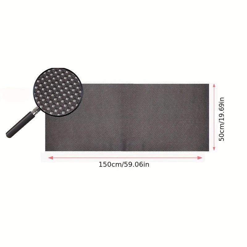 1pc 150x50cm Car Trunk Mat PVC Rubber Anti slip Mat Home Protection
