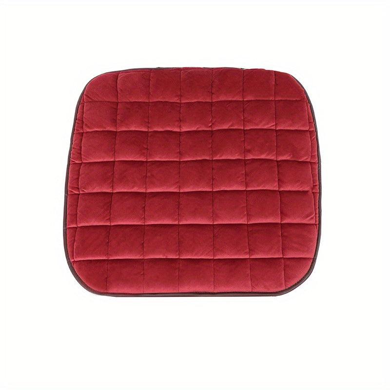Plush Backless Car Seat Cushion Anti Skid Sofa Chair