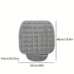 Winter Warm Car Seat Cover Anti Slip Front Chair Seat Cushion