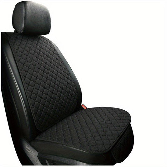 Breathable Flax Car Seat Cover for Most Cars