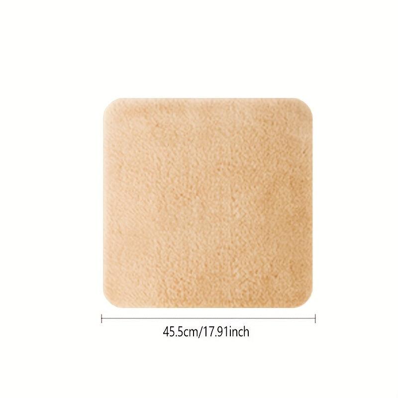 Car Seat Cushion Winter Plush Thick Wool Square Soft Wool Faux Rabbit Fur