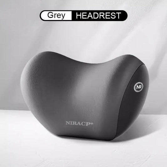 Car Memory Foam Headrest Lumbar Support