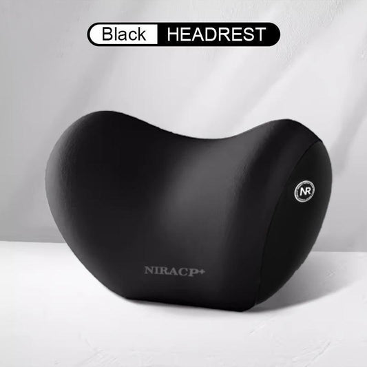 Car Memory Foam Headrest Lumbar Support