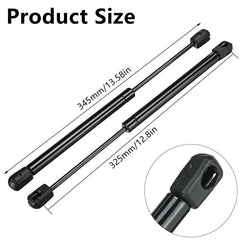 2packs 160N Gas Struts Stainless Steel Lift Support 12.8inch Gas Prop Spring