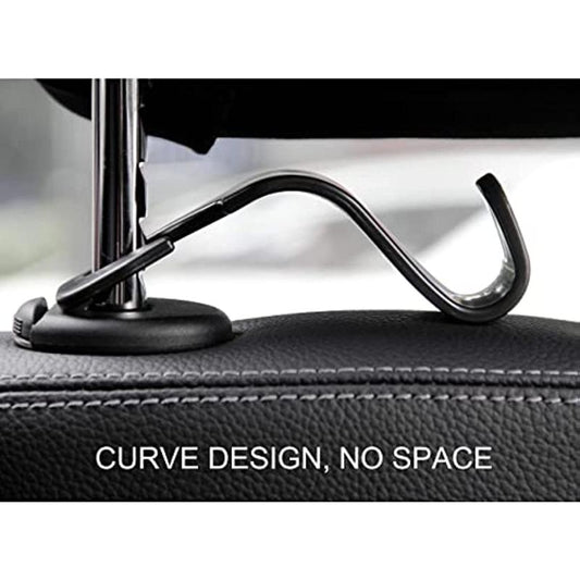 4pcs Car Seat Headrest Hook Hanger Organizer For Handbag Purse Coat Universal