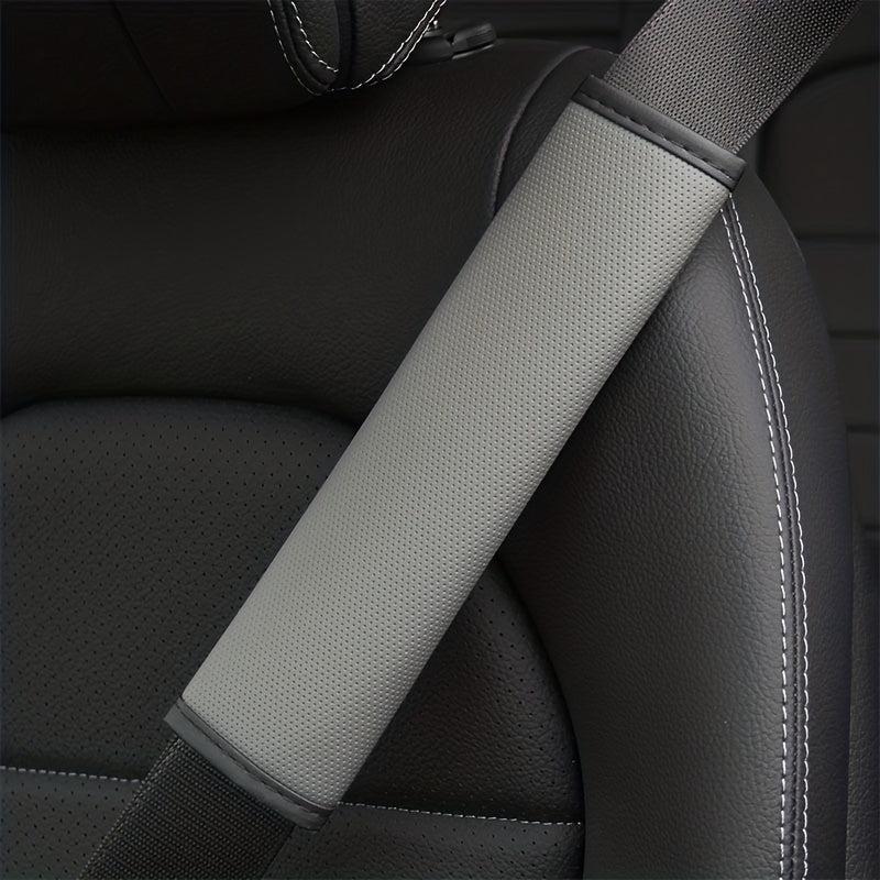 Skin Sensitive PU Leather Car Seat Shoulder Protector Cloth