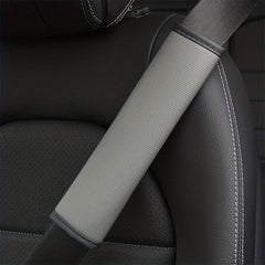 Skin Sensitive PU Leather Car Seat Shoulder Protector Cloth