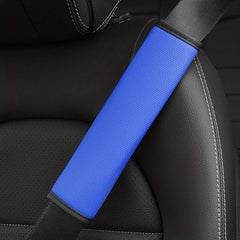 Skin Sensitive PU Leather Car Seat Shoulder Protector Cloth