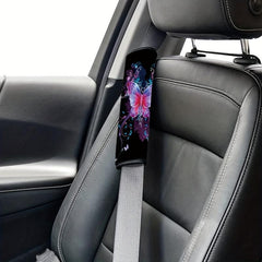 Flower Butterfly Print Car Shoulder Cover
