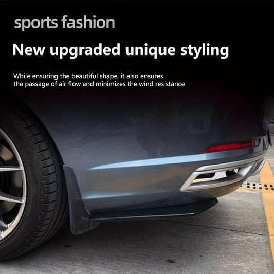 2pcs Universal Car Rear Wrap Corner Small Modified Rear Spoiler Front Rear Lip