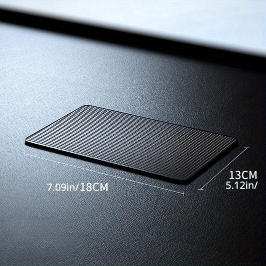 High Temp Resistant Non-slip Car Mat, Center Console Phone Holder