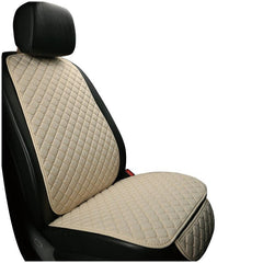 Car Seat Covers Non Slip Breathable Flax Cushion Universal All Seasons