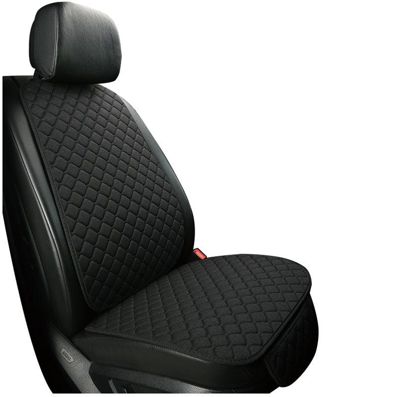 Car Seat Covers Non Slip Breathable Flax Cushion Universal All Seasons