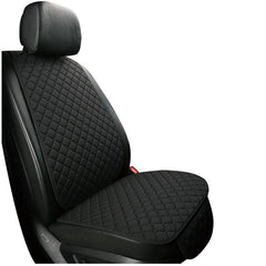 Car Seat Covers Non Slip Breathable Flax Cushion Universal All Seasons