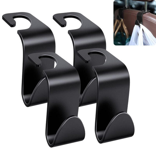 Car Seat Headrest Hook Storage Organizer For Purse Coats Umbrellas
