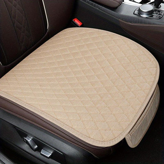 Car Seat Cushion Cover Non slip Linen Car Seat Protector Universal