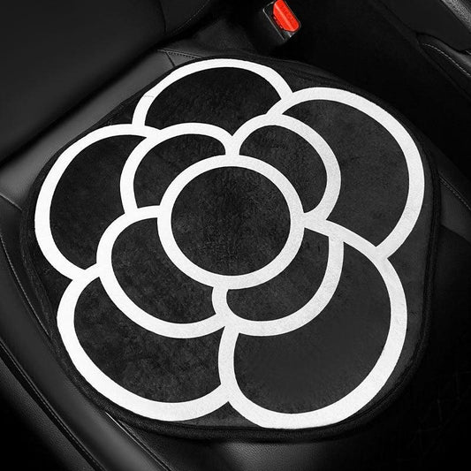 Bowknot Tea Flower Headrest Pillow Car Decor
