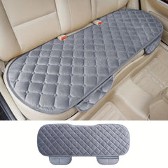 Plush Car Back Seat Cover Rear Protector Mat Auto Chair Cushion