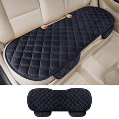 Plush Car Back Seat Cover Rear Protector Mat Auto Chair Cushion