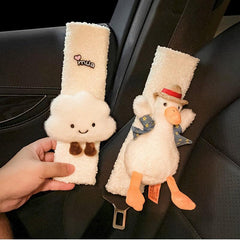 Car Safety Belt Shoulder Protector Pair Female Cartoon Cover