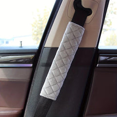 2pcs Car Seat Belt Pads Cover for Comfortable Driving