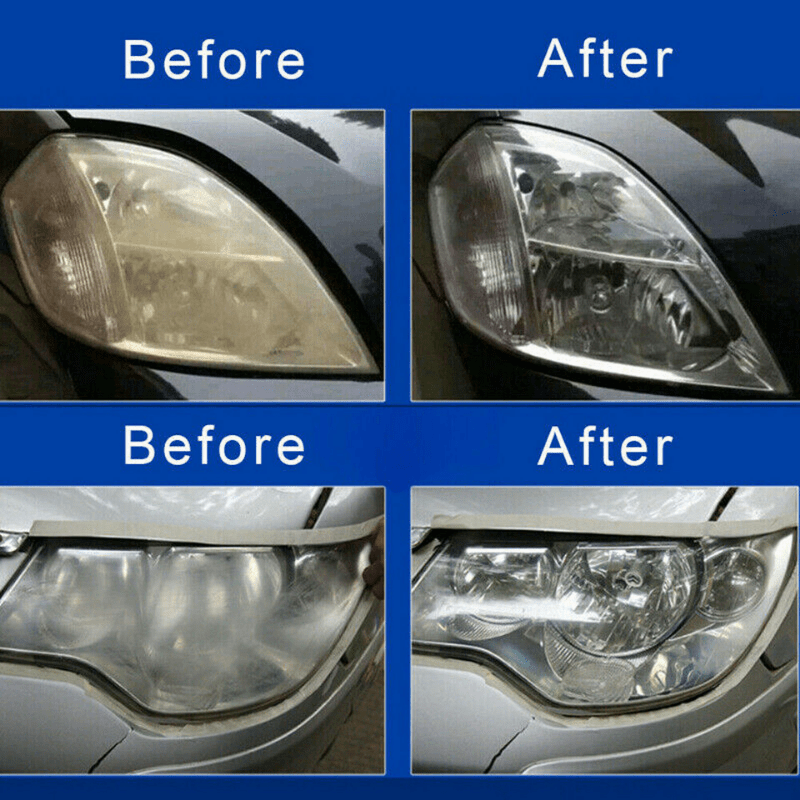 Car Headlight Restoration Polishing Kits