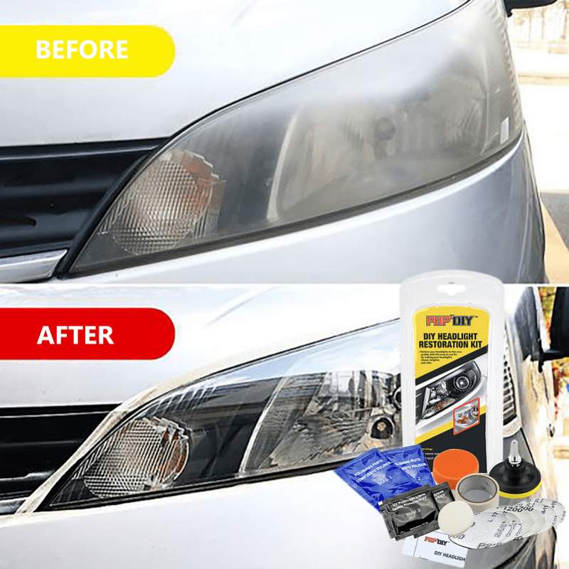 Car Headlight Restoration Polishing Kits