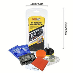 Car Headlight Restoration Polishing Kits