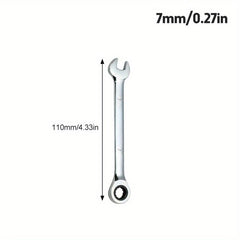 6MM 17MM Ratchet Wrenches Universal Spanners Car Repair Hand Tools